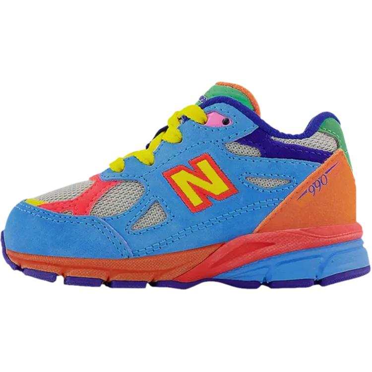 New Balance New Balance NB 990 V3 Abrasion Resistant Mid top Toddler Shoes Blue Infant And Toddler