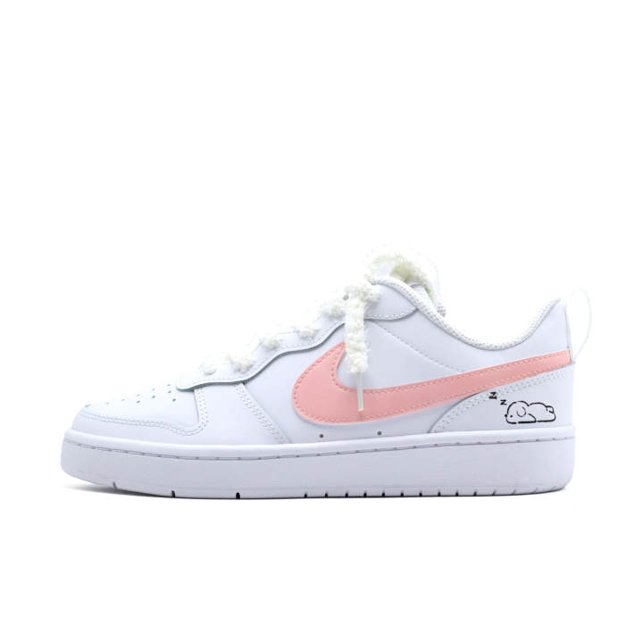 Nike Nike Court Borough Leather Slip Resistant Abrasion Resistant Slip Resistant Abrasion Resistant Low top