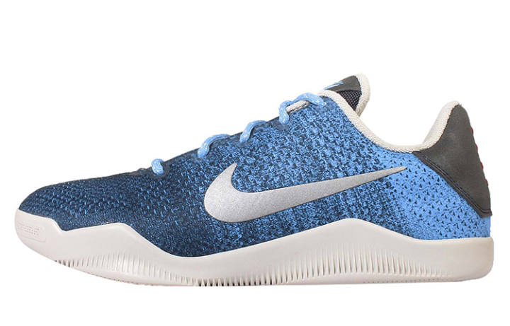 Nike Nike Kobe 11 'Brave Blue Courage Blue Low top Basketball Shoes White Blue Unisex