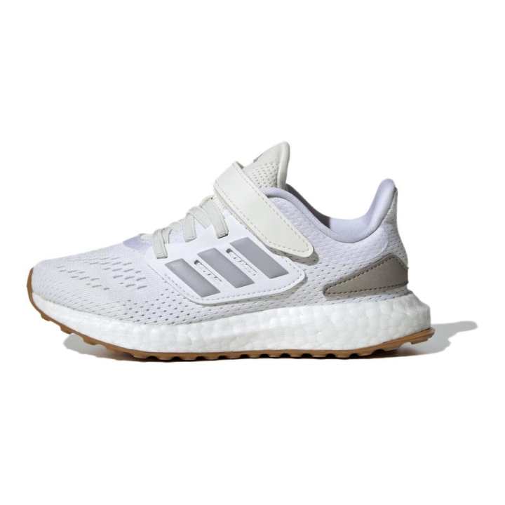 Adidas Adidas Pureboost Comfortable Cushioning Breathable Low top Kids' Running Shoes White Kids'