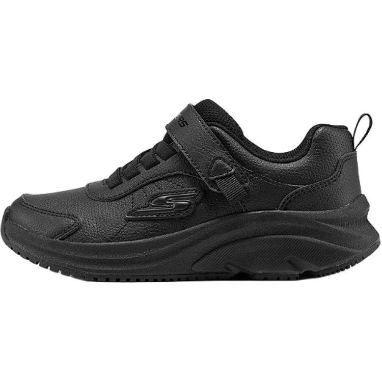 Skechers Kids SKECHERS GIRLS Abrasion Resistant Low top Kids' Running Shoes Black Children Aged 3 7 Years Old