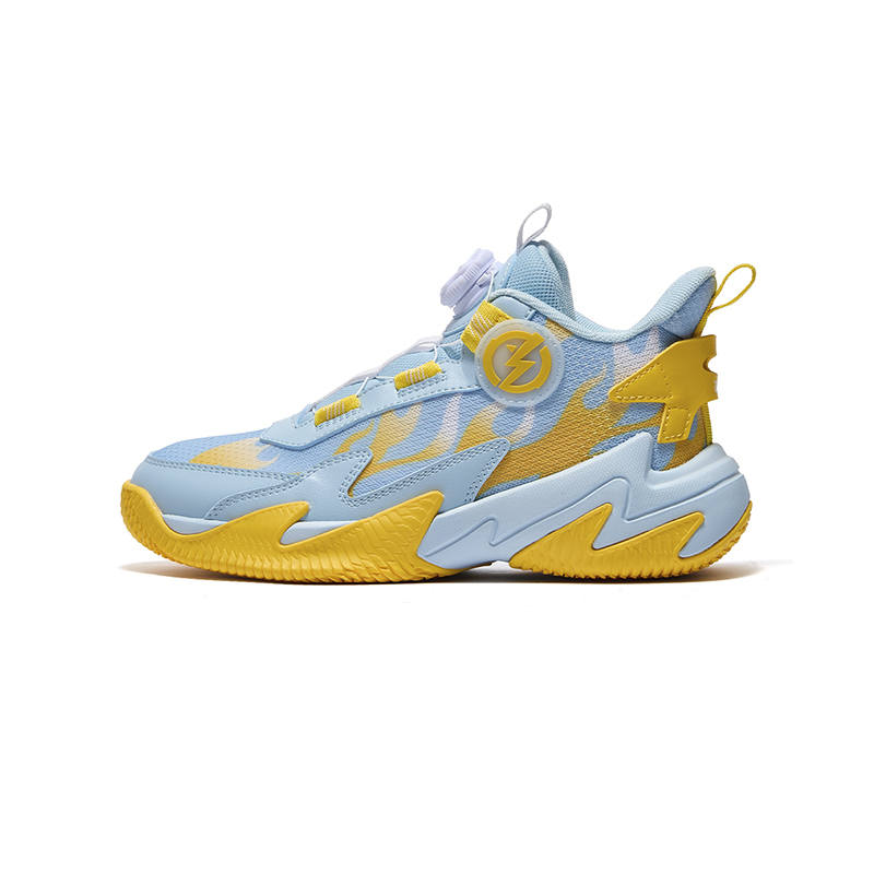 361°KIDS Basketball Shoes Yellow Blue Teenagers