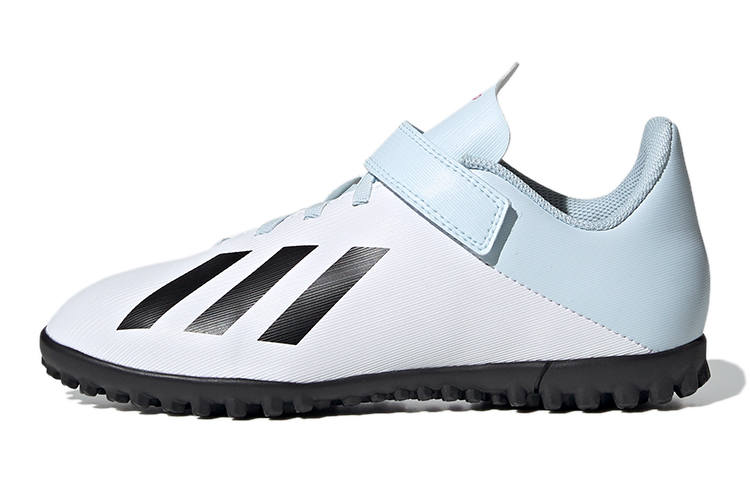 Adidas Adidas X 19.4 Abrasion Resistant Abrasion Resistant Low top Kids' Soccer Shoes White Children Aged 3 7 Years Old