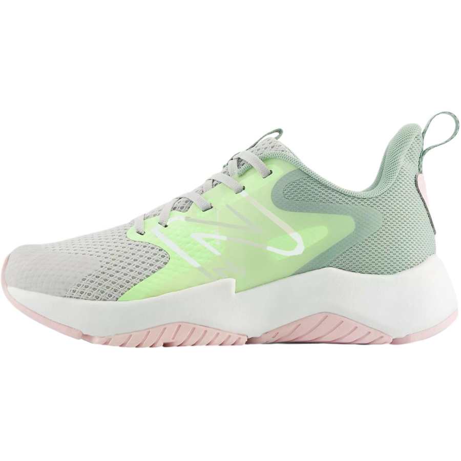 New Balance New Balance NB Rave Run V2 Breathable Support Low top Kids' Running Shoes Gray Green Unisex