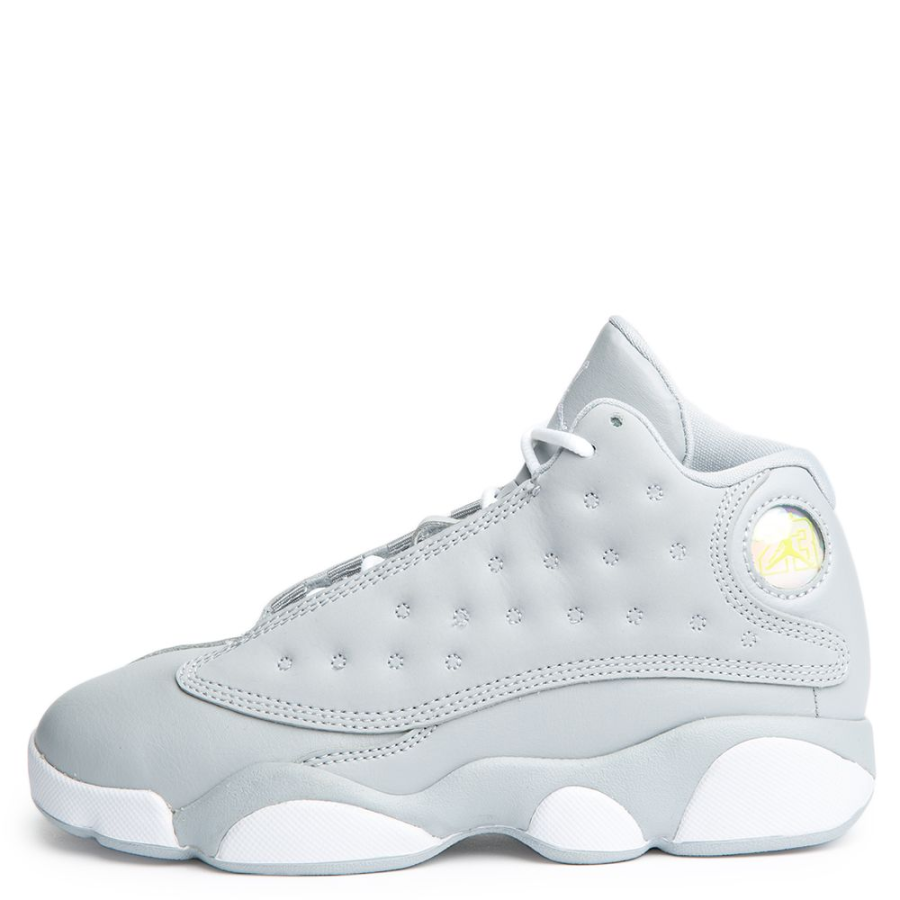 Jordan Jordan Air Jordan 13 Mid top Children's Basketball Shoes Wolf Gray/Deadly Pink/White Kids'