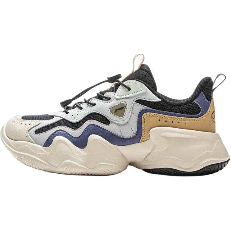 Li-Ning YOUNG Li Ning YOUNG Sports Life Collection Low top Casual Shoes Gray Unisex