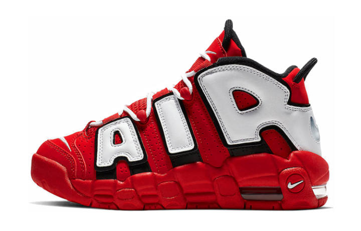 Nike Nike Air More Uptempo University Red Black White GS