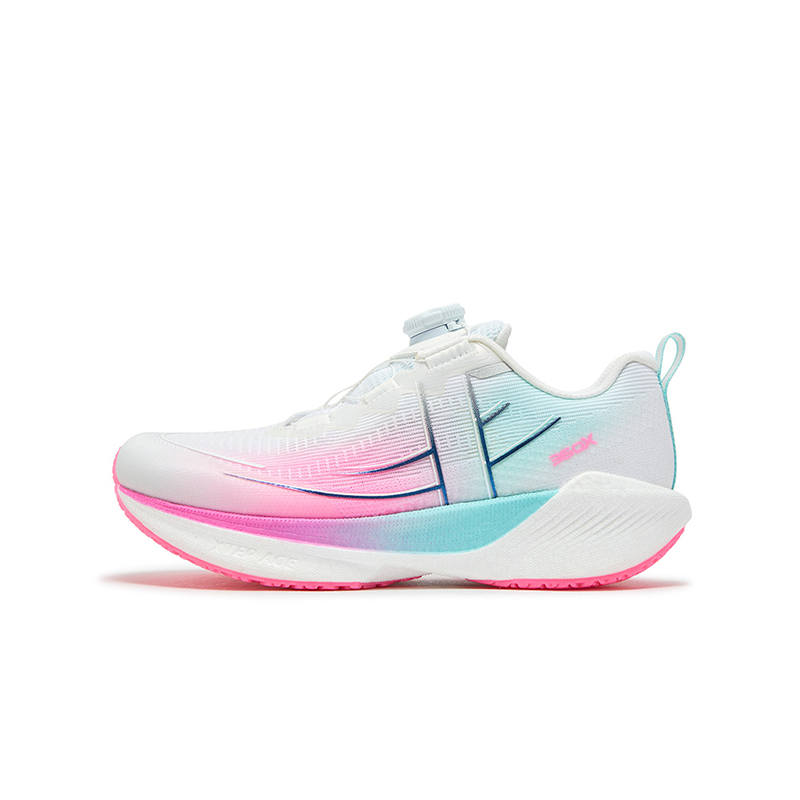 XTEP 360X Low top Running Shoes Classic White Fluorescent Digital Pink Sky Blue 35 40 Teenagers