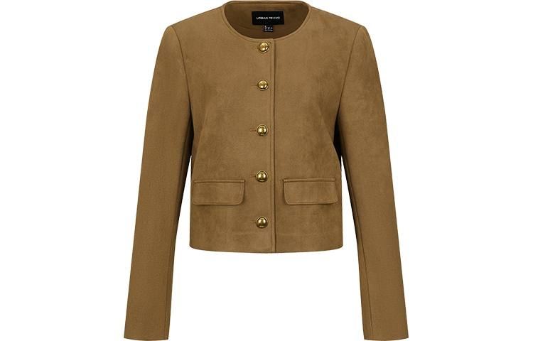 URBAN REVIVO Cropped Coat 2026 Spring Summer New Women's
