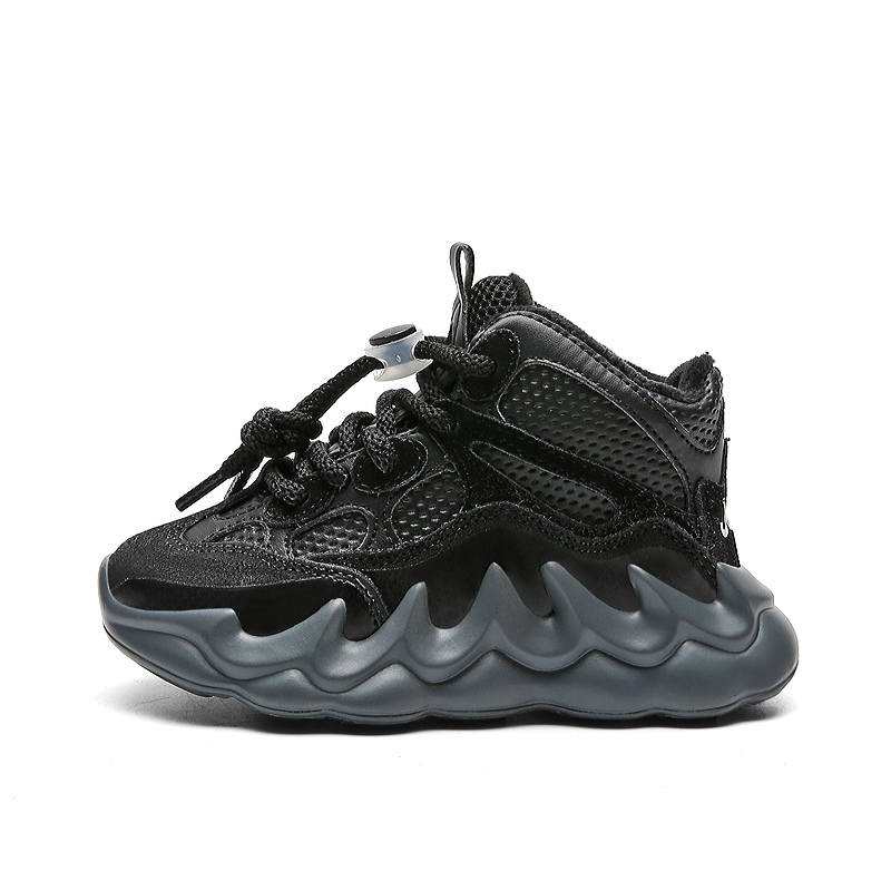Jeep Cushioning Abrasion Resistant Cushioning, Wear Resistant Kids Lifestyle Shoes Black Kids'