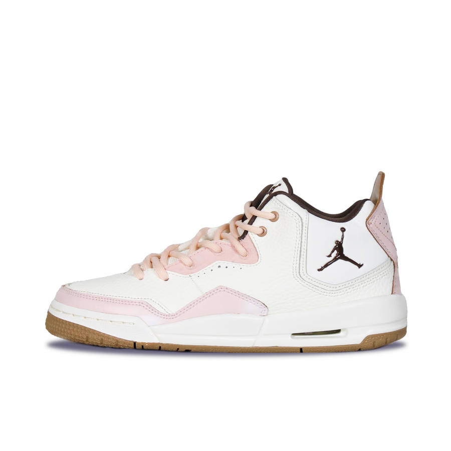 Jordan Jordan Courtside 23 Slip Resistant, Abrasion Resistant, Height Increasing Mid top Children's Basketball Shoes Pink