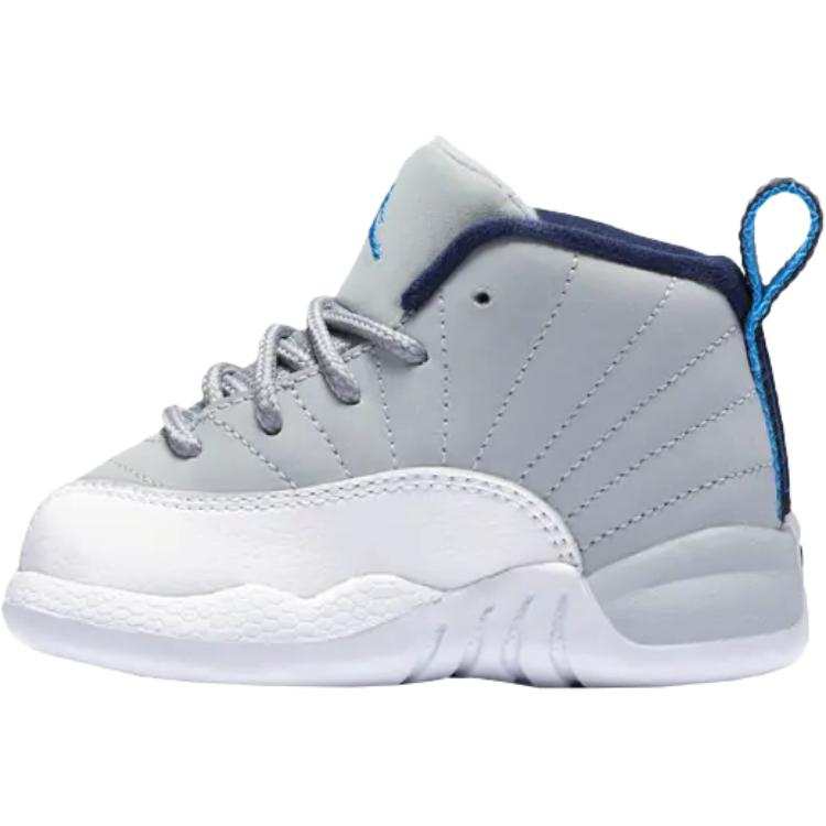 Jordan Jordan Air Jordan 12 Mid top Toddler Shoes Gray Infant And Toddler