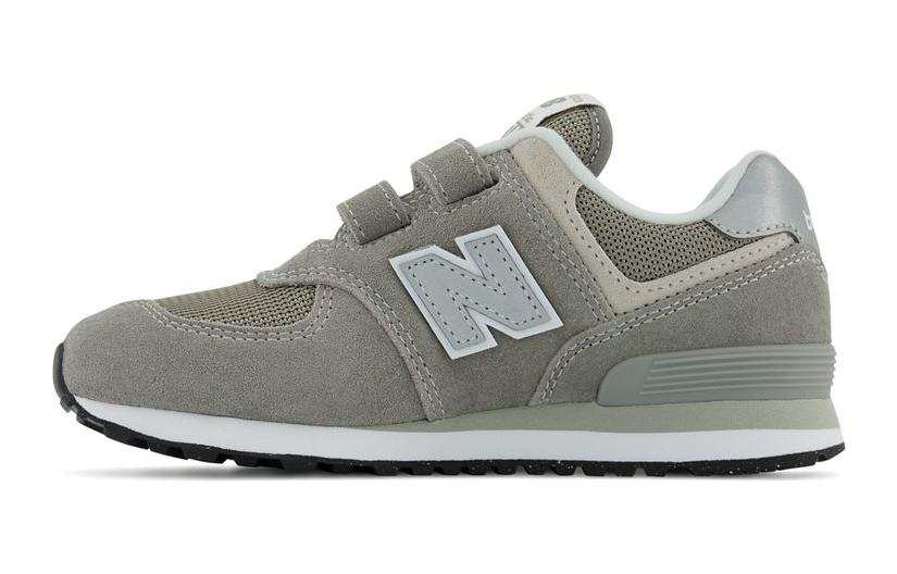 New Balance New Balance NB 574 Comfortable Abrasion Resistant Low top Kids Lifestyle Shoes Gray Kids'