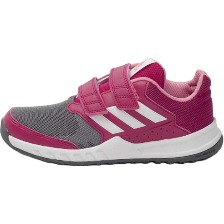 Adidas Adidas Fortagym Cf Slip Resistant Abrasion Resistant Low top Kids' Training Shoes Red Children Aged 3 7 Years Old
