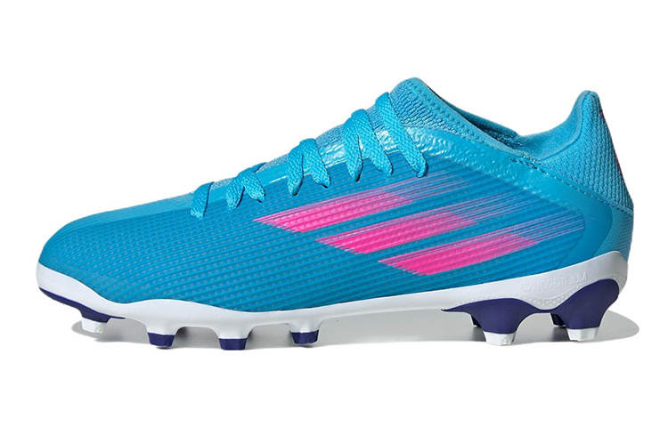 Adidas Adidas X Speedflow .3 Lightweight Low top Kids' Soccer Shoes Blue Pink Kids'