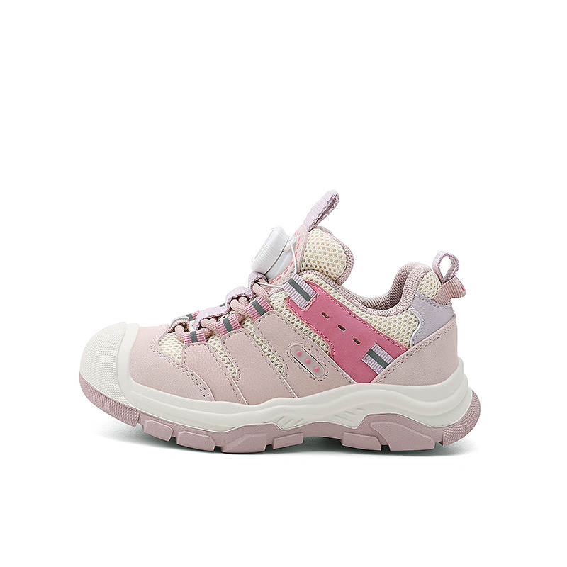 Jeep Abrasion Resistant Breathable Abrasion Resistant Breathable Low top Kids Lifestyle Shoes Rouge Pink Kids'