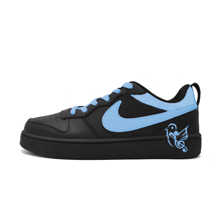 Nike Nike Court Borough Cangming Leather Slip Resistant Abrasion Resistant Slip Resistant Abrasion Resistant Low top