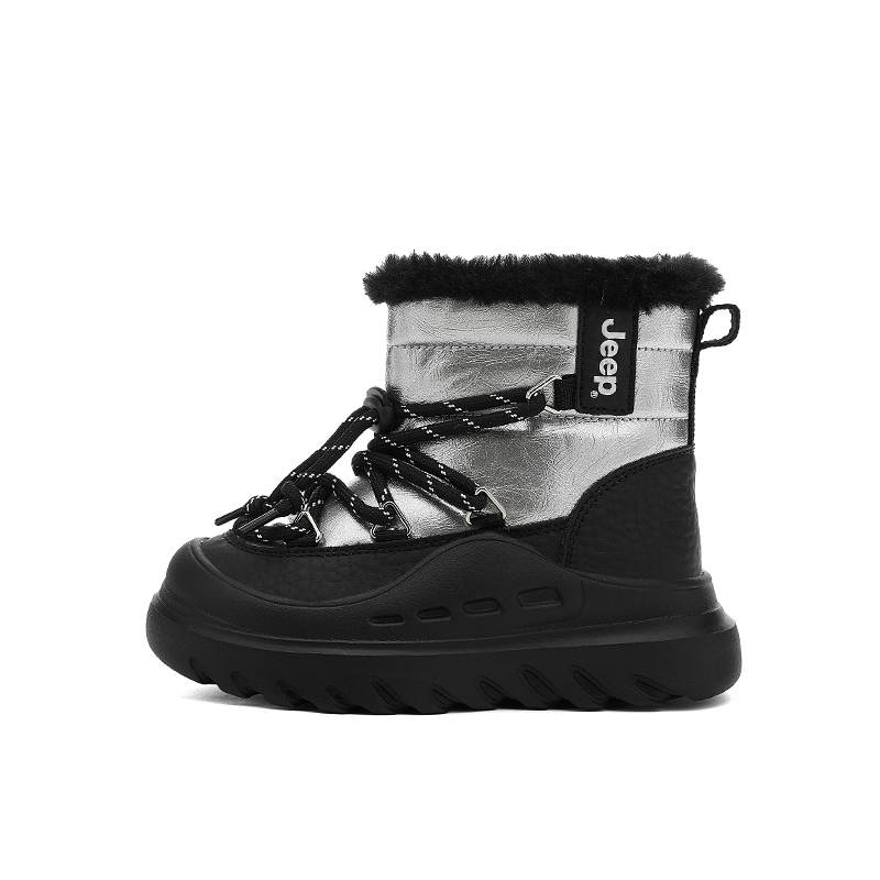 Jeep Slip Resistant Abrasion Resistant Thermal Slip Resistant, Abrasion Resistant, Thermal Mid top Snow Boots Kids'