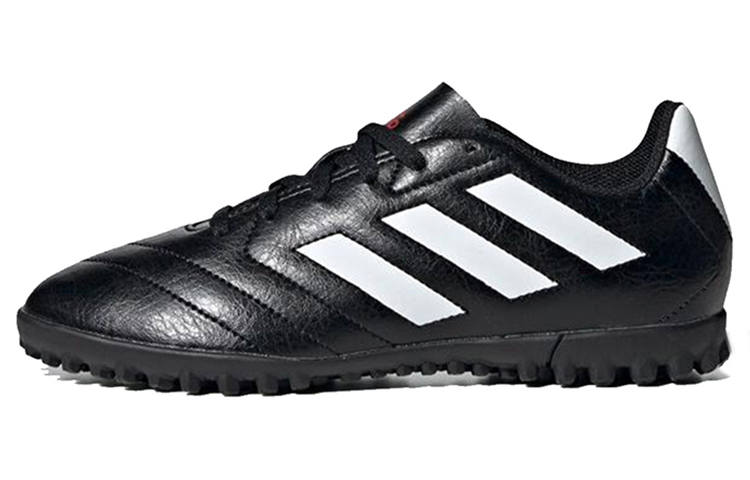 Adidas Adidas Goletto 7 Goletto Artificial Lawn Vii TF Abrasion Resistant Low top Kids' Soccer Shoes Black White Kids'