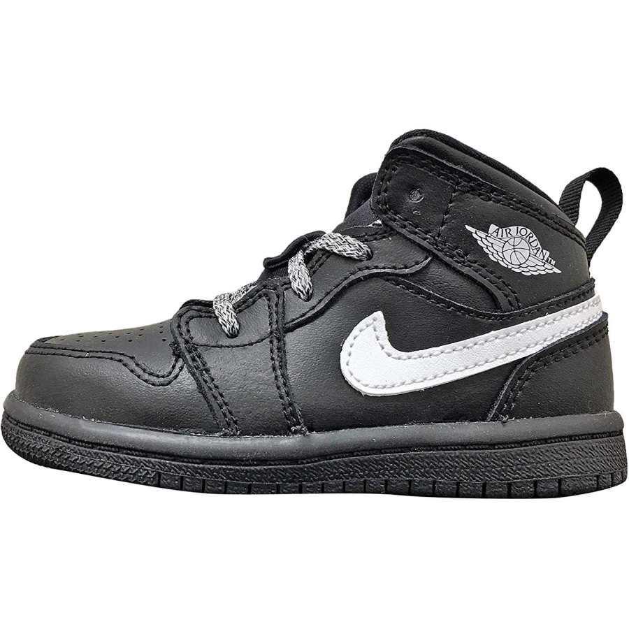 Jordan Jordan Air Jordan 1 Anti Kick Cushioning Anti Kick Cushioning Mid top Toddler Shoes Black Infant And Toddler