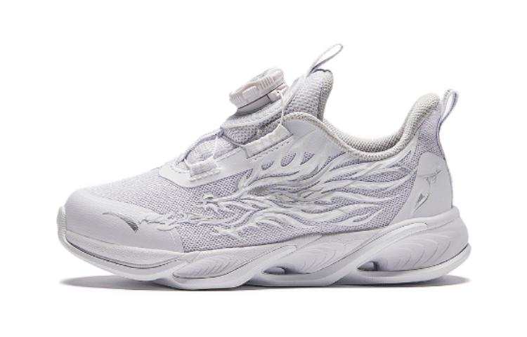 Antakids Cushioning Abrasion Resistant Cushioning, Wear Resistant Low top Kids' Running Shoes White