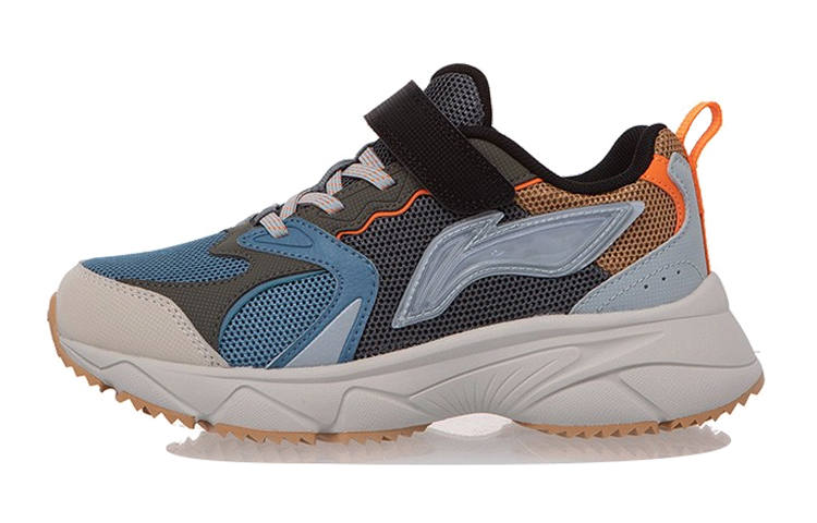 Li-Ning YOUNG Li Ning YOUNG 10 Gbps Comfortable Low top Casual Shoes Blue Gray Teenagers