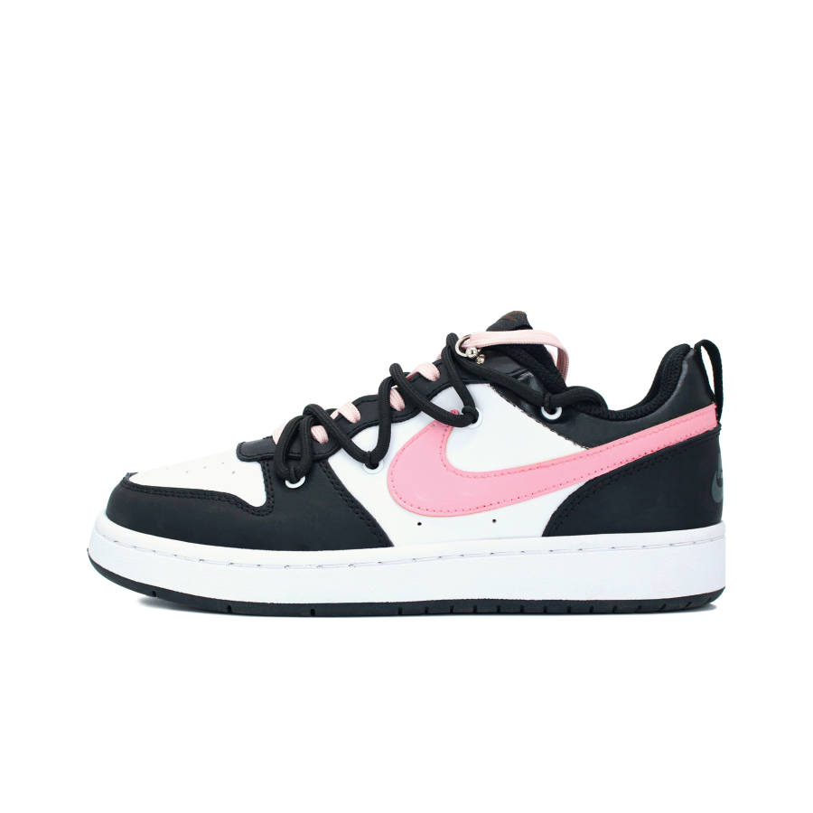 Nike Nike Court Borough 2Court Borough Low 2 Leather Slip Resistant Abrasion Resistant Low top Kids' Skateboarding Shoes