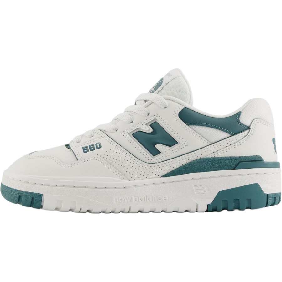 New Balance New Balance NB 550 Anti Kick And Abrasion Resistant Low top Kids Lifestyle Shoes White Teenagers