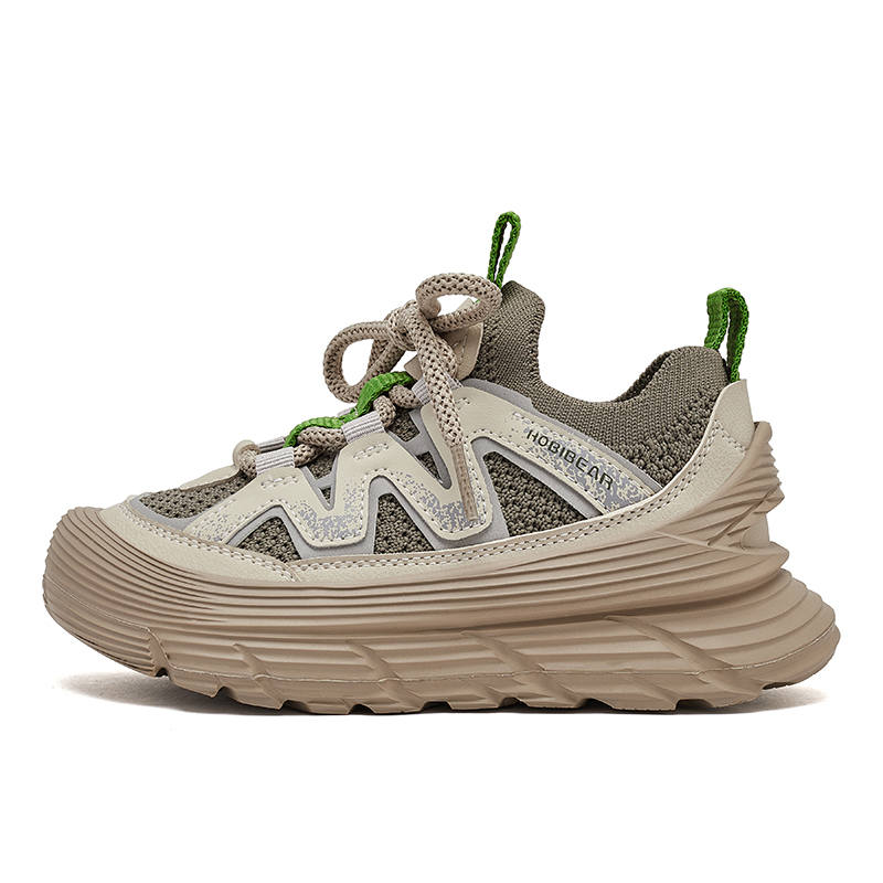 HOBIBEAR Synthetic Leather Slip Resistant Cushioning Rebound Slip Resistant Cushioning Rebound Low top