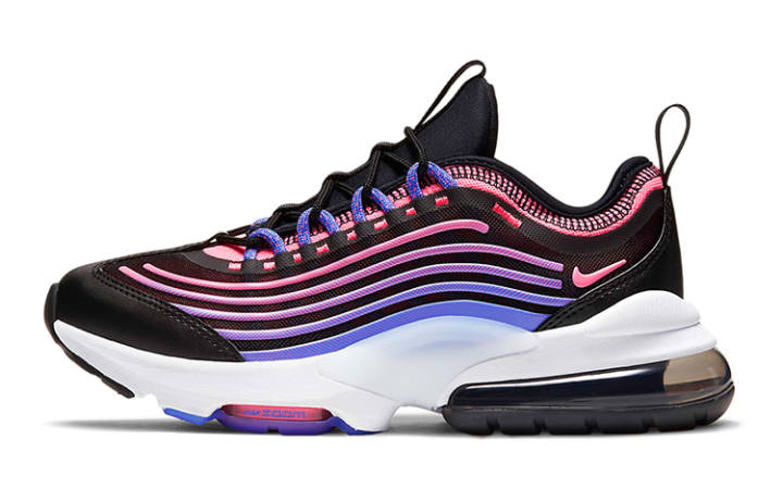 Nike Nike Air Max ZM950 Cushioning Abrasion Resistant Low top Running Shoes Black Purple Pink Unisex