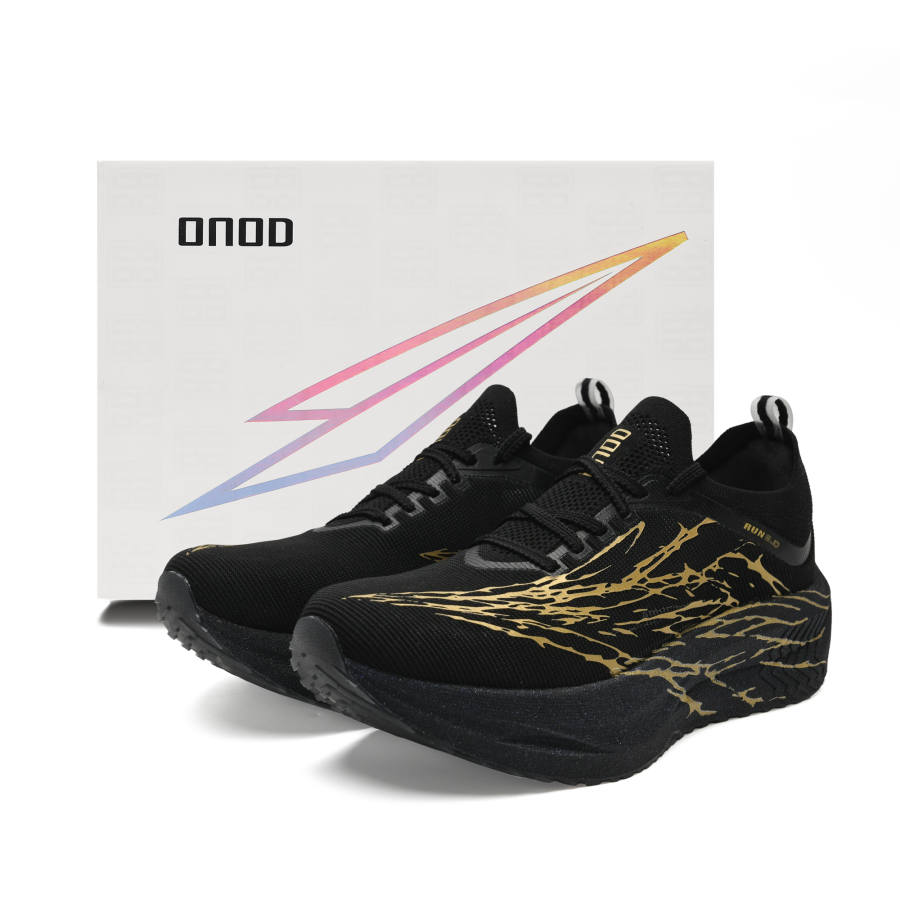 ONOD ONOD Kids' Running Shoes Gilded Black