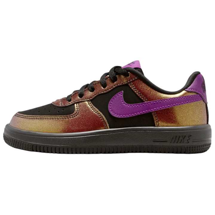 Nike Nike Air Force 1 Low top Skateboard Shoes Black Kids'