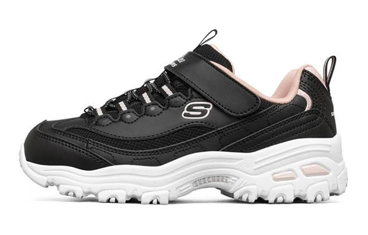 Skechers D'LITES 1.0 Casual Shoes Black Kids'