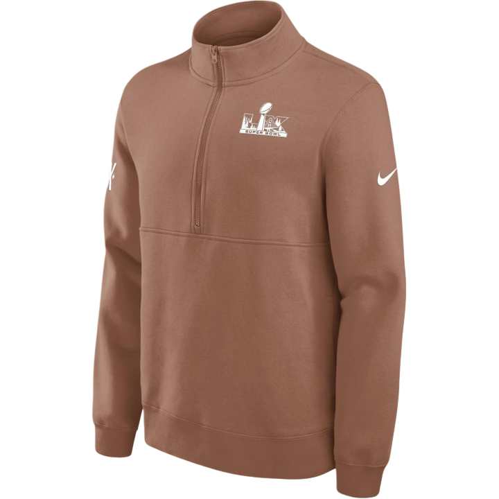Nike Nike Super Bowl Lx Men's Nike Nfl 1/2-Zip Crew