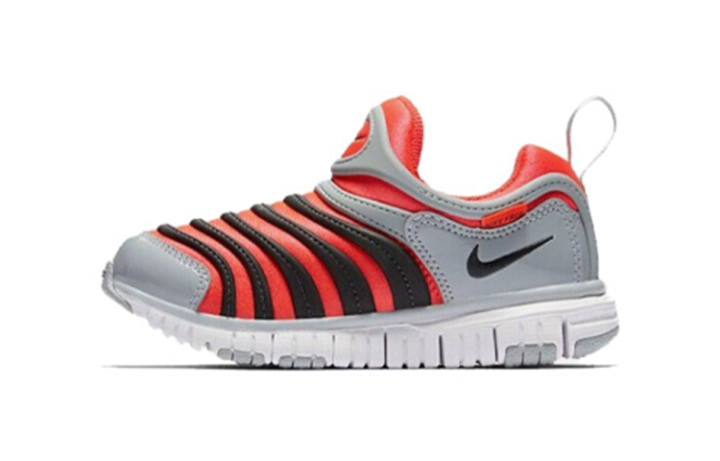 Nike Nike Dynamo Free Low top Kids Lifestyle Shoes Gray Red Children Aged 3 7 Years Old