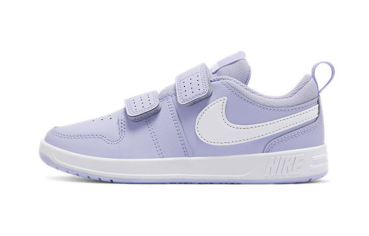 Nike Nike Pico 5 Cushioning Low top Kids Lifestyle Shoes White Purple Children Aged 3 7 Years Old