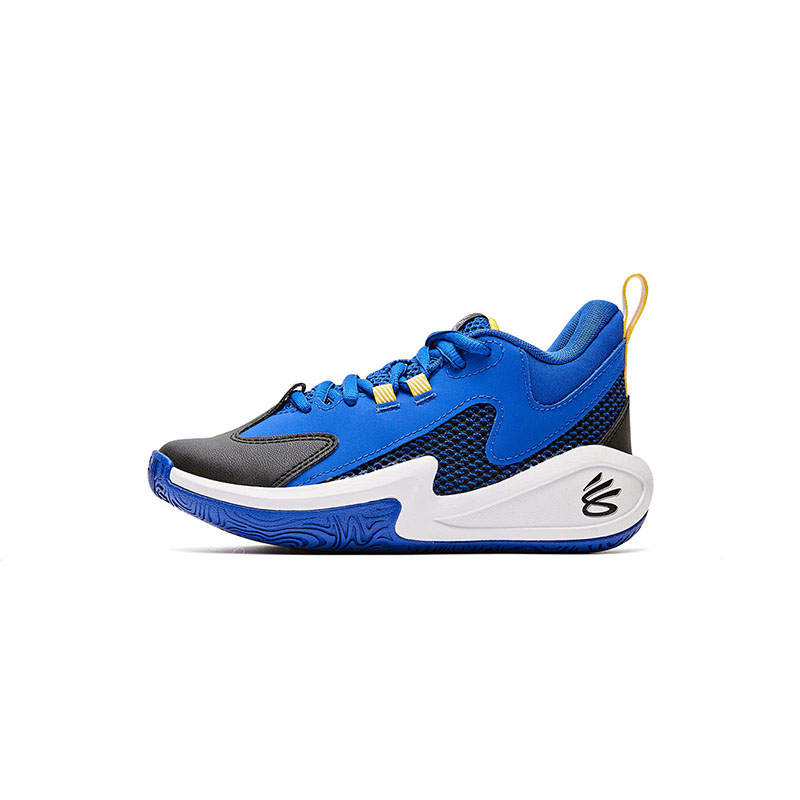 Under Armour Curry Mid top Children's Basketball Shoes Blue Teenagers