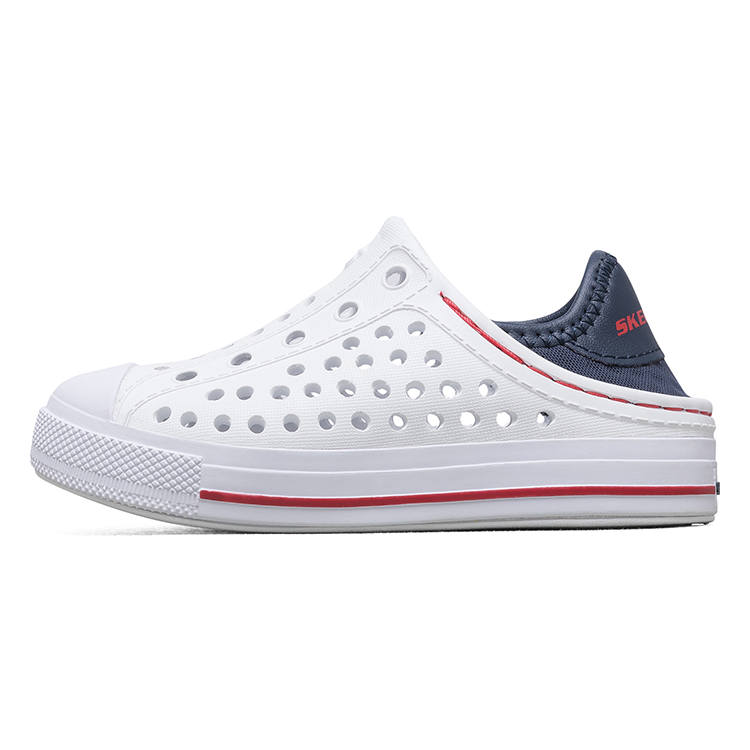 Skechers Abrasion Resistant Abrasion Resistant Low top Toddler Shoes White Blue Red Infant And Toddler
