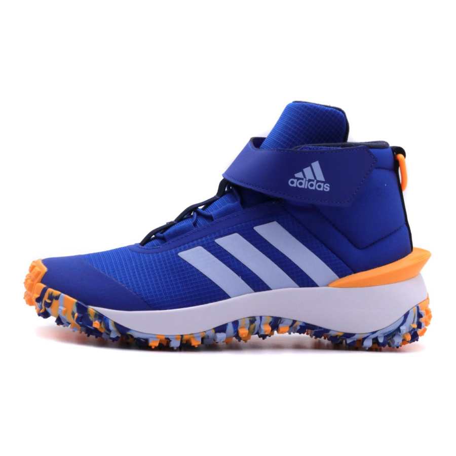 Adidas Adidas Fortatrail Cushioning Abrasion Resistant Cushioning, Wear Resistant High top Kids' Outdoor Shoes Blue Kids'