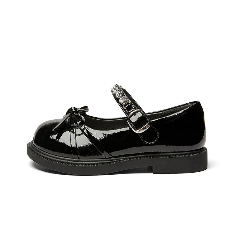 Snoffy Slip Resistant Abrasion Resistant Low top Kids' Leather Shoes Kids'