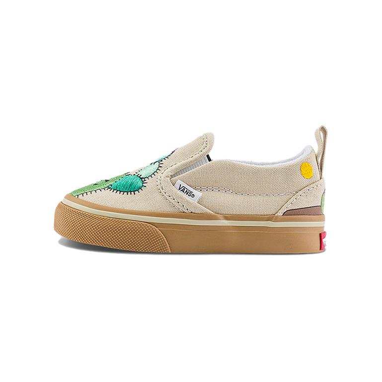 Vans Cactus Low top Toddler Shoes Beige Green Baby