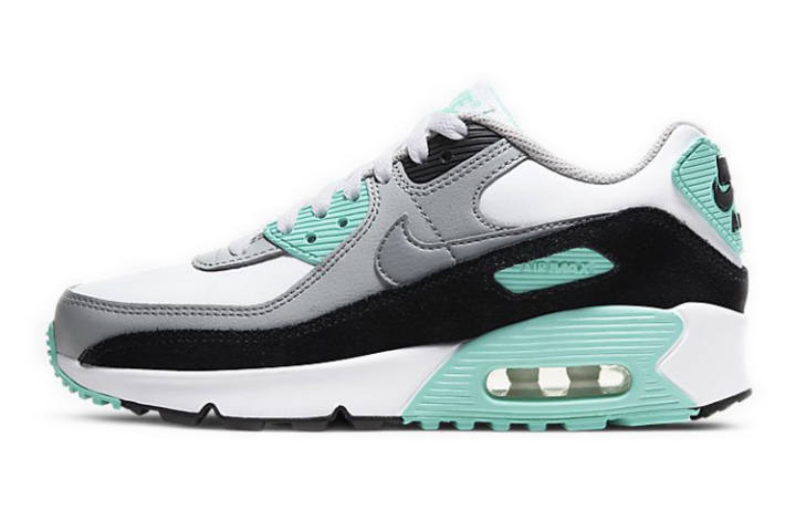 Nike Nike Air Max 90 LTR Particle Grey Teal GS