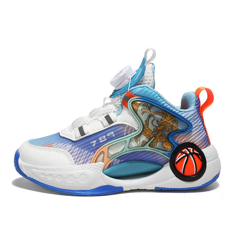 AMICNIEGD Mesh Breathable And Slip Resistant Low top Children's Basketball Shoes Teenagers