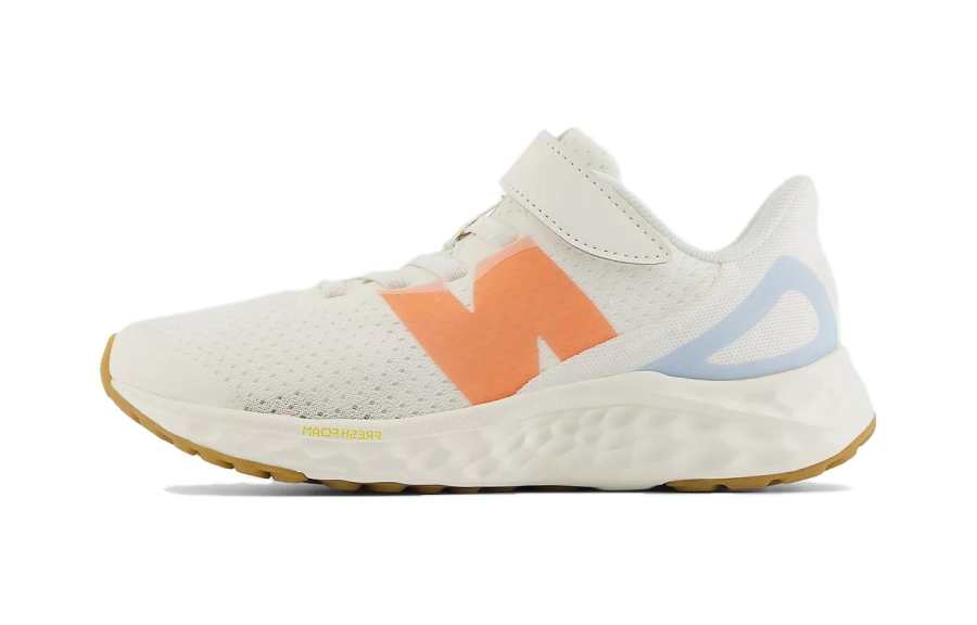 New Balance Pre school New Balance Low top Kids' Running Shoes White Orange