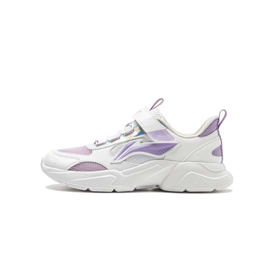 Li-Ning YOUNG Li Ning YOUNG Sportlife Low top Casual Shoes Moonlight Purple/Standard White Teenagers