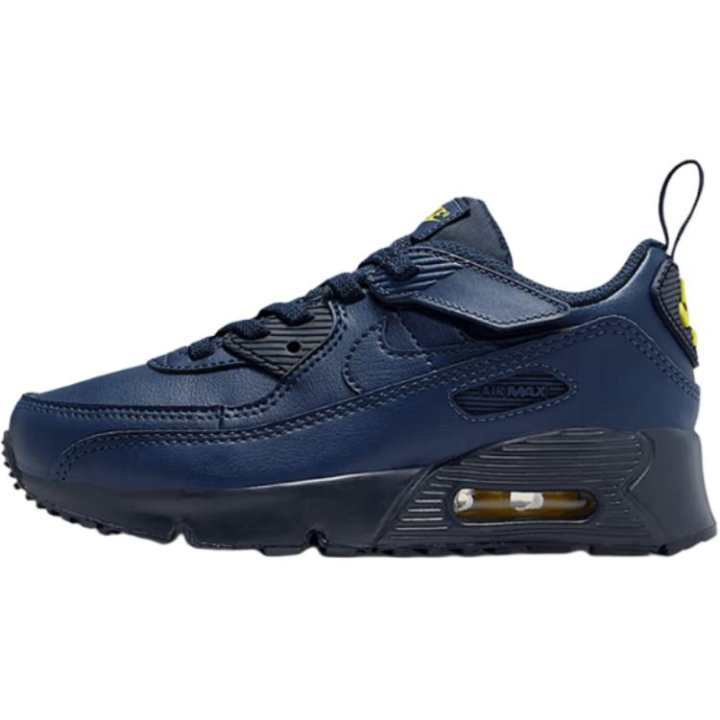 Nike Nike Air Max 90 EasyOn Running Shoes Blue Kids'