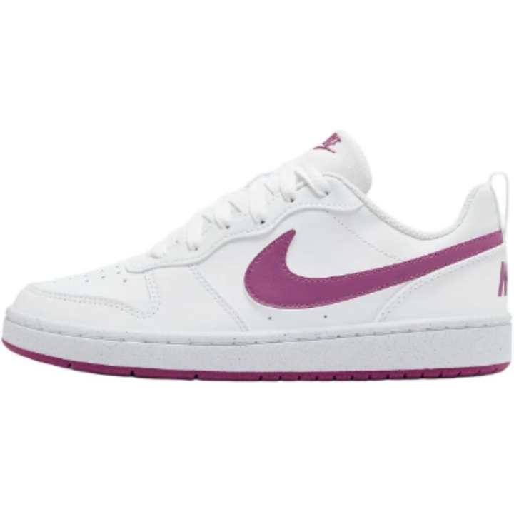 Nike Nike Court Borough Low top Skateboard Shoes White Purple Unisex