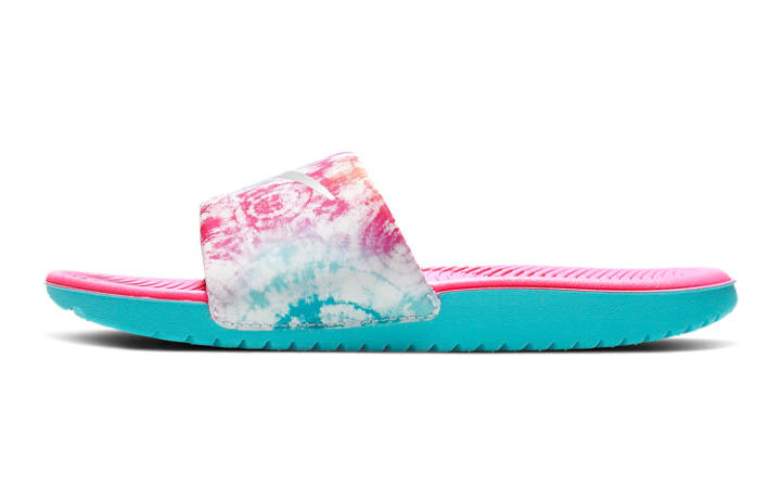 Nike Nike Kawa Kids' Slippers Blue Red Kids'