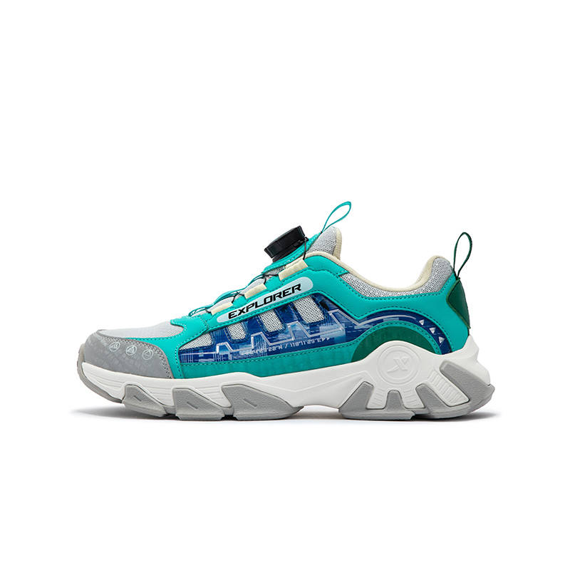 XTEP Journey Across The Miles Cushioning Support Abrasion Resistant Slip Resistant Low top Casual Shoes