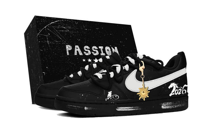 Nike Nike Court Borough Yao Ma 2026 Box Leather Fashion And Versatile Comfortable Abrasion Resistant